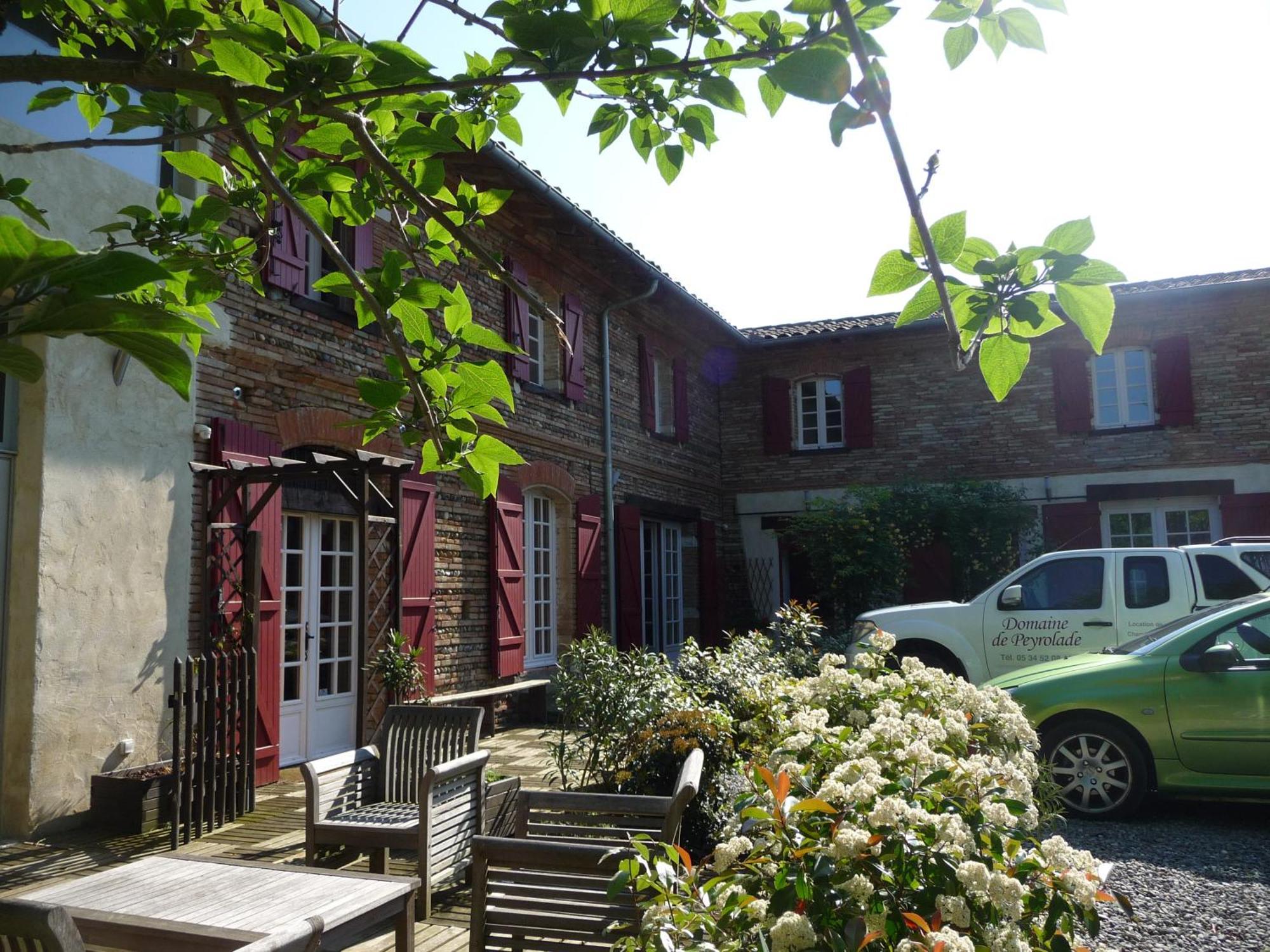 Logis Domaine De Peyrolade Bed and Breakfast Daux Eksteriør billede